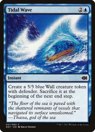 Tidal Wave [Duel Decks: Merfolk vs. Goblins] | Lots Moore NSW