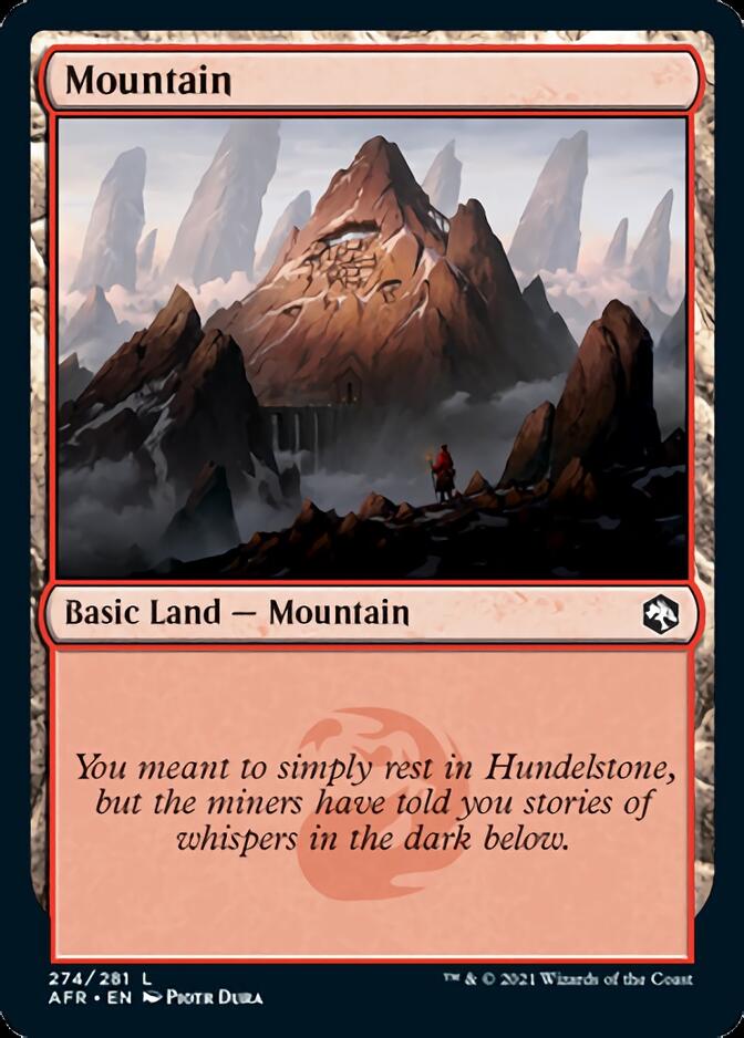 Mountain (274) [Dungeons & Dragons: Adventures in the Forgotten Realms] | Lots Moore NSW