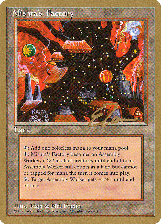 Mishra's Factory (Eric Tam) [Pro Tour Collector Set] | Lots Moore NSW