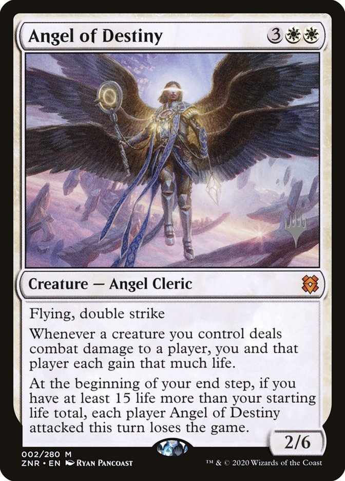 Angel of Destiny (Promo Pack) [Zendikar Rising Promos] | Lots Moore NSW