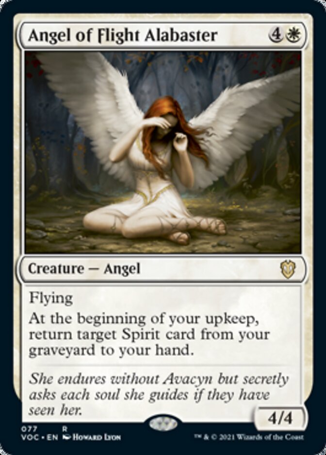 Angel of Flight Alabaster [Innistrad: Crimson Vow Commander] | Lots Moore NSW