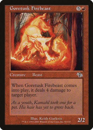 Goretusk Firebeast [Judgment] | Lots Moore NSW