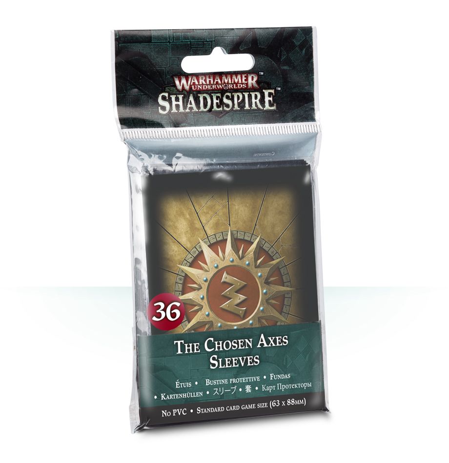 Shadespire The Chosen Axes Sleeves | Lots Moore NSW