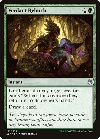 Verdant Rebirth [Ixalan] | Lots Moore NSW