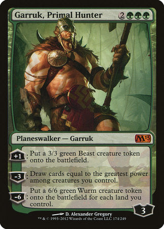 Garruk, Primal Hunter [Magic 2013] | Lots Moore NSW