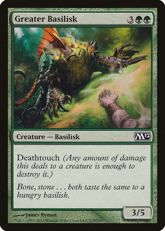 Greater Basilisk [Magic 2012] | Lots Moore NSW