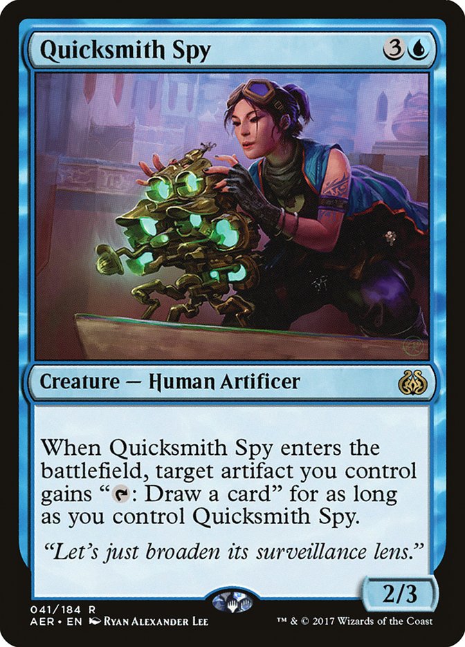 Quicksmith Spy [Aether Revolt] | Lots Moore NSW