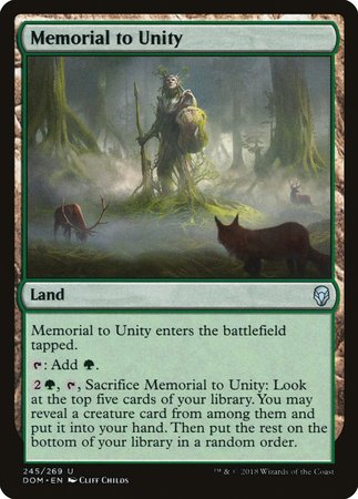 Memorial to Unity [Dominaria] | Lots Moore NSW