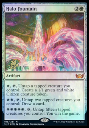 Halo Fountain [Streets of New Capenna Prerelease Promos] | Lots Moore NSW