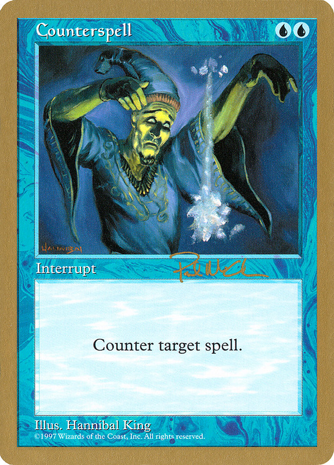 Counterspell (Paul McCabe) [World Championship Decks 1997] | Lots Moore NSW