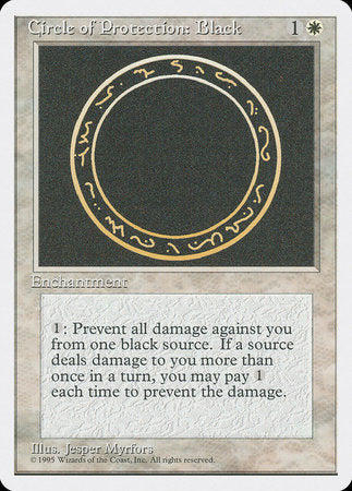 Circle of Protection: Black [Fourth Edition] | Lots Moore NSW