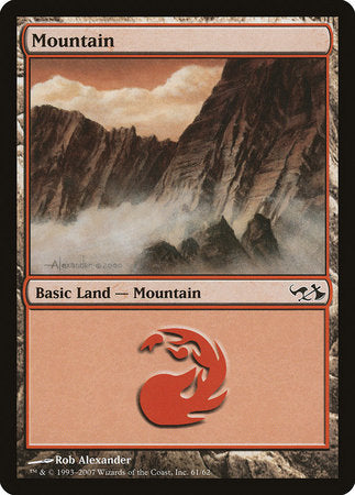 Mountain (61) [Duel Decks: Elves vs. Goblins] | Lots Moore NSW