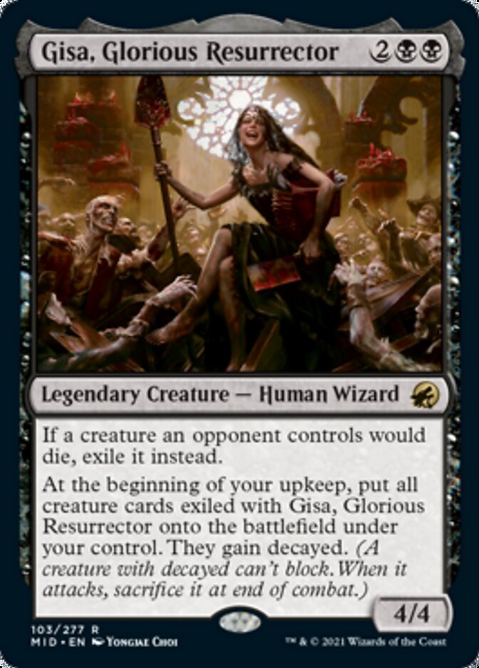 Gisa, Glorious Resurrector [Innistrad: Midnight Hunt] | Lots Moore NSW