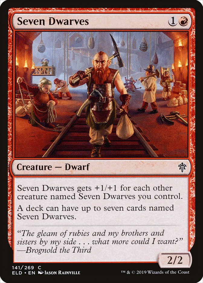 Seven Dwarves [Throne of Eldraine] | Lots Moore NSW