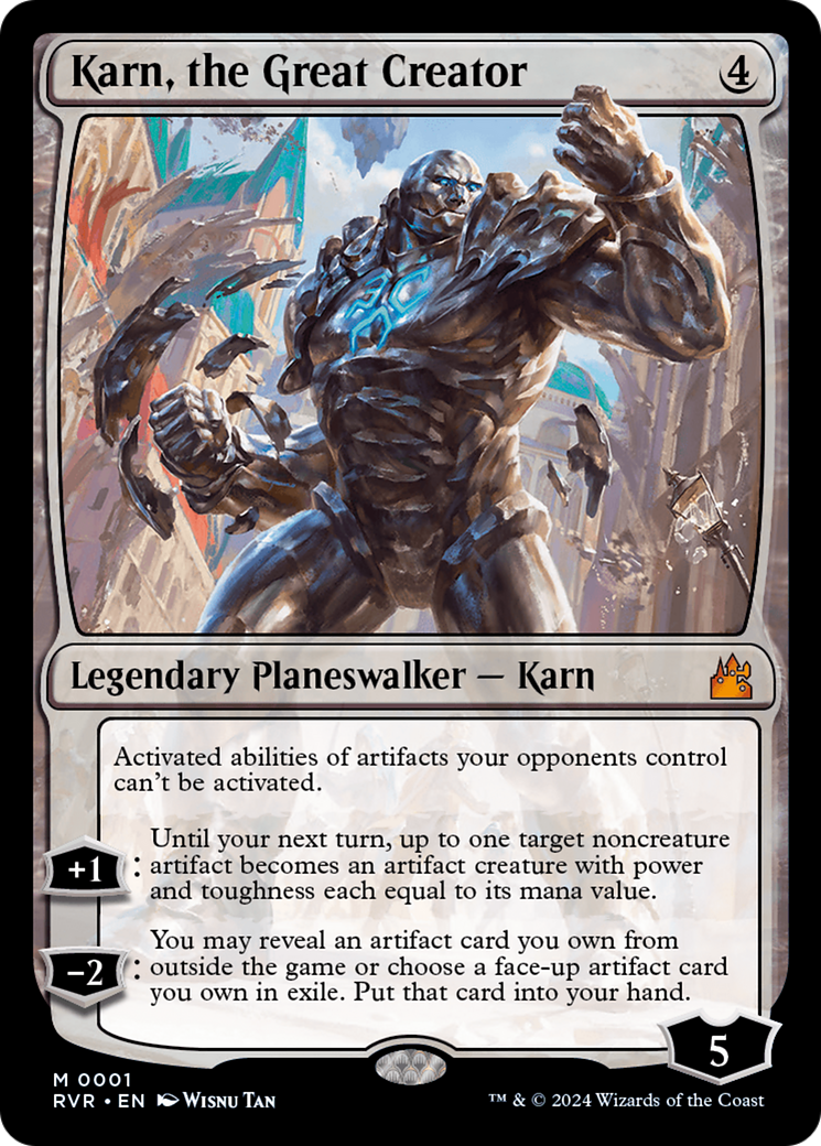 Karn, the Great Creator [Ravnica Remastered] | Lots Moore NSW