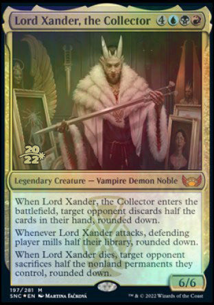 Lord Xander, the Collector [Streets of New Capenna Prerelease Promos] | Lots Moore NSW