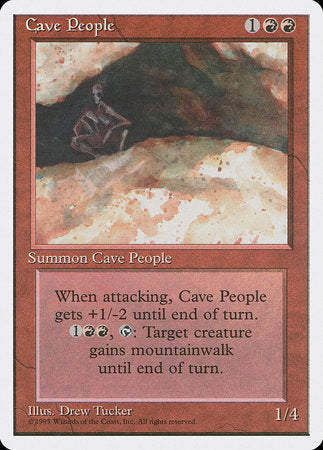 Cave People [Fourth Edition] | Lots Moore NSW