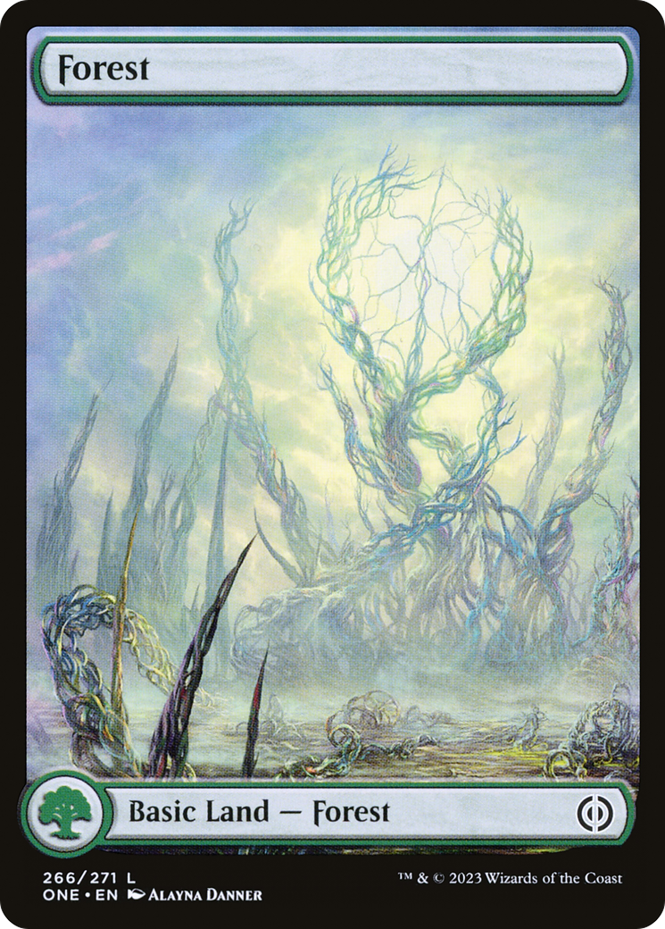 Forest (266) (Full-Art) [Phyrexia: All Will Be One] | Lots Moore NSW