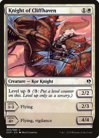 Knight of Cliffhaven [Duel Decks: Zendikar vs. Eldrazi] | Lots Moore NSW