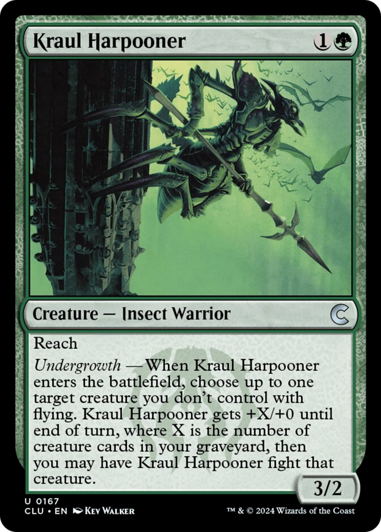 Kraul Harpooner [Ravnica: Clue Edition] | Lots Moore NSW