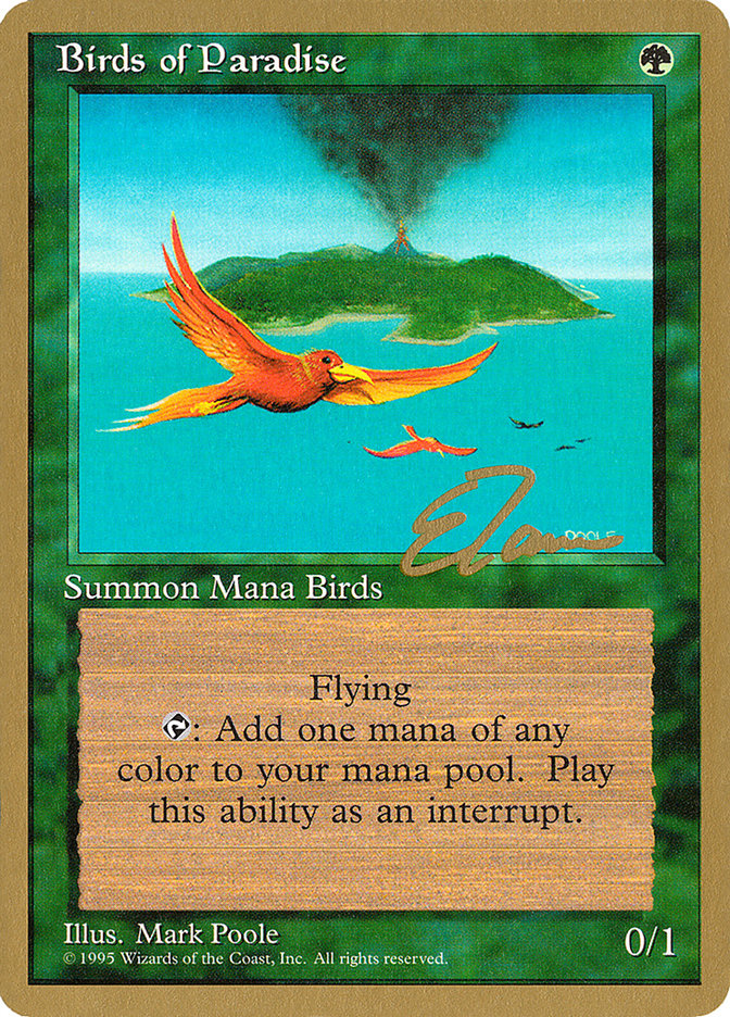 Birds of Paradise (Eric Tam) [Pro Tour Collector Set] | Lots Moore NSW