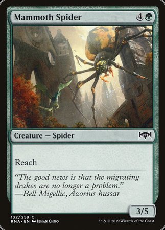 Mammoth Spider [Ravnica Allegiance] | Lots Moore NSW