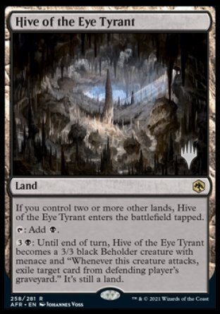 Hive of the Eye Tyrant (Promo Pack) [Dungeons & Dragons: Adventures in the Forgotten Realms Promos] | Lots Moore NSW