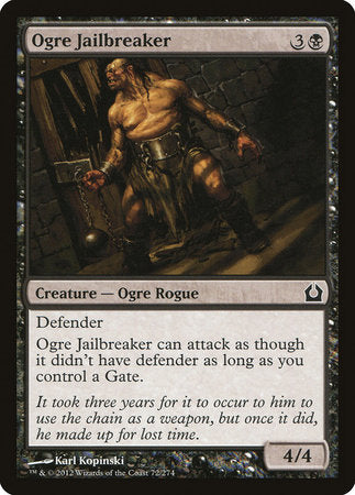 Ogre Jailbreaker [Return to Ravnica] | Lots Moore NSW