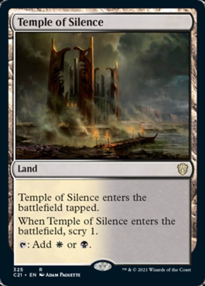 Temple of Silence [Commander 2021] | Lots Moore NSW