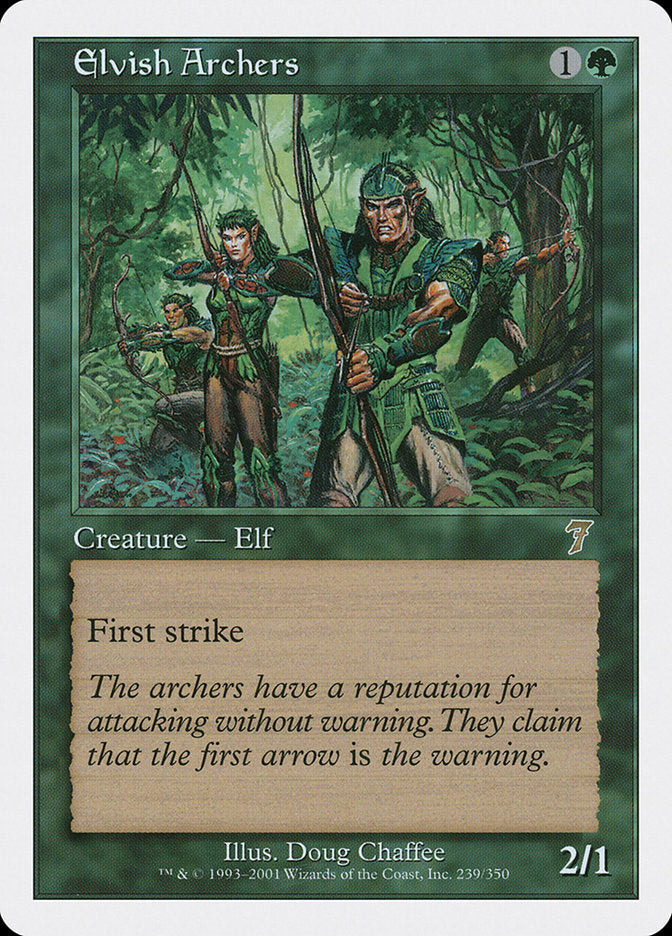 Elvish Archers [Seventh Edition] | Lots Moore NSW