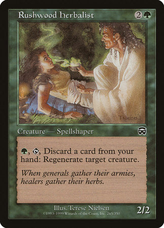 Rushwood Herbalist [Mercadian Masques] | Lots Moore NSW