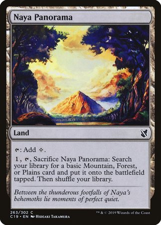 Naya Panorama [Commander 2019] | Lots Moore NSW