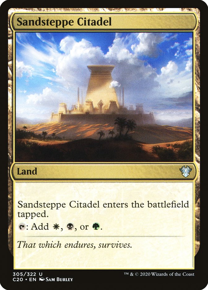 Sandsteppe Citadel [Commander 2020] | Lots Moore NSW