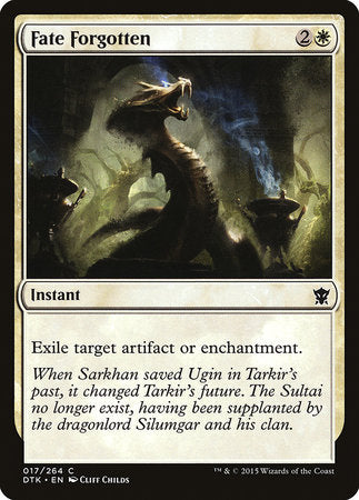 Fate Forgotten [Dragons of Tarkir] | Lots Moore NSW