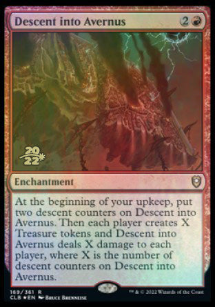 Descent into Avernus [Commander Legends: Battle for Baldur's Gate Prerelease Promos] | Lots Moore NSW