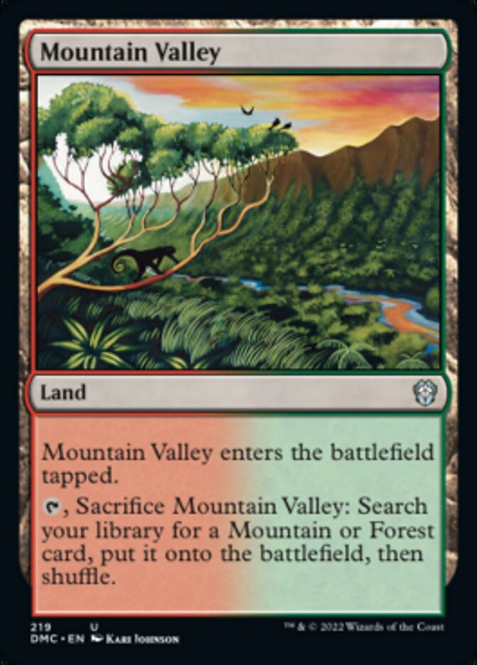 Mountain Valley [Dominaria United Commander] | Lots Moore NSW