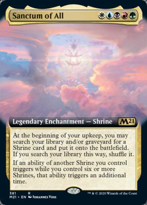 Sanctum of All (Extended Art) [Core Set 2021] | Lots Moore NSW