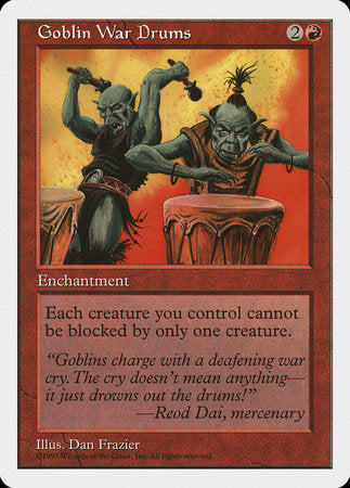 Goblin War Drums [Fifth Edition] | Lots Moore NSW