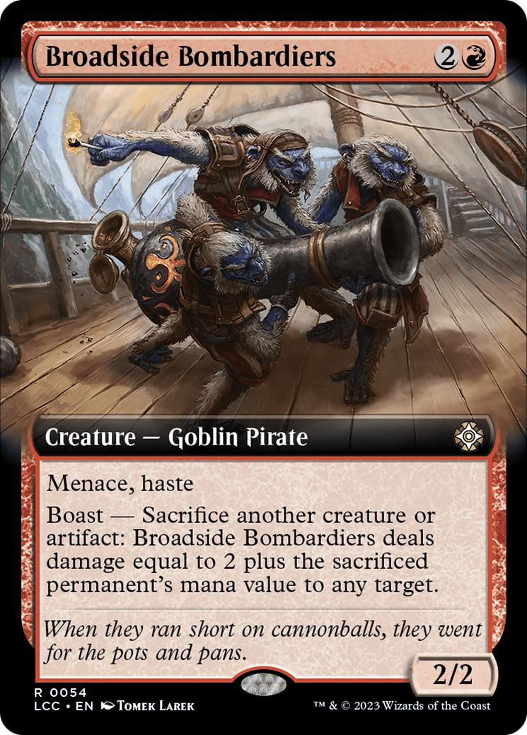 Broadside Bombardiers (Extended Art) [The Lost Caverns of Ixalan Commander] | Lots Moore NSW