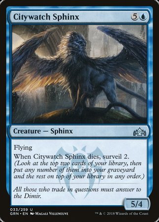 Citywatch Sphinx [Guilds of Ravnica] | Lots Moore NSW
