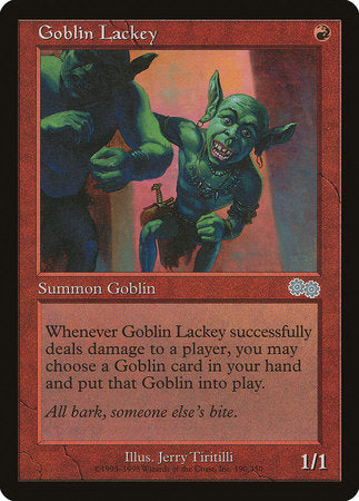 Goblin Lackey [Urza's Saga] | Lots Moore NSW