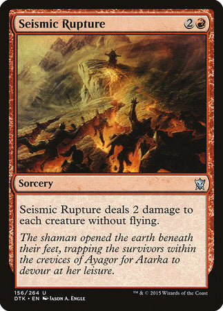 Seismic Rupture [Dragons of Tarkir] | Lots Moore NSW