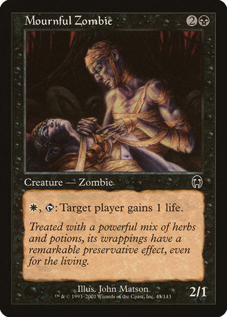 Mournful Zombie [Apocalypse] | Lots Moore NSW