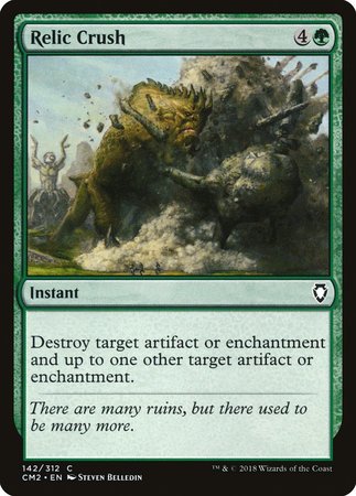 Relic Crush [Commander Anthology Volume II] | Lots Moore NSW