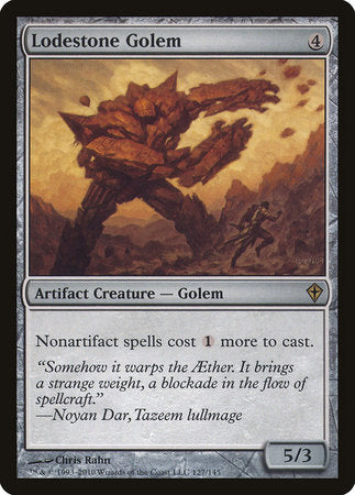 Lodestone Golem [Worldwake] | Lots Moore NSW