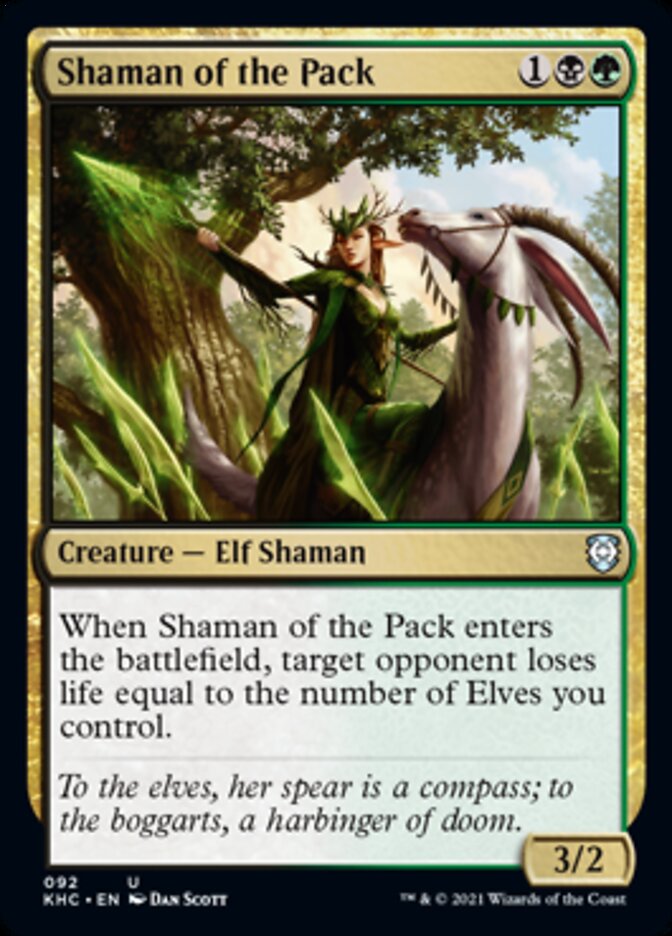 Shaman of the Pack [Kaldheim Commander] | Lots Moore NSW