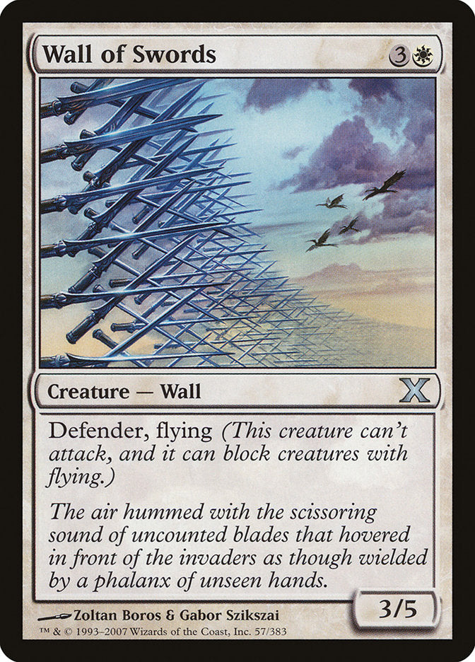 Wall of Swords [Tenth Edition] | Lots Moore NSW