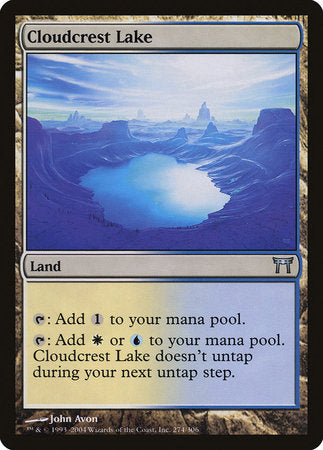 Cloudcrest Lake [Champions of Kamigawa] | Lots Moore NSW