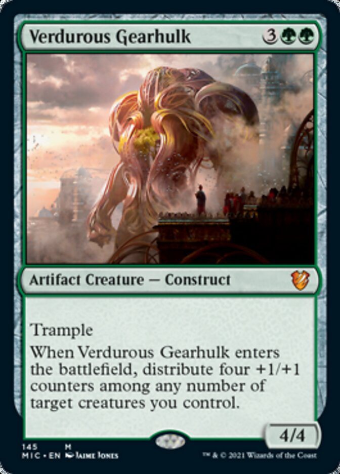 Verdurous Gearhulk [Innistrad: Midnight Hunt Commander] | Lots Moore NSW