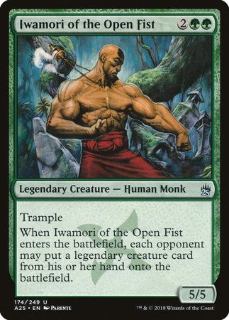 Iwamori of the Open Fist [Masters 25] | Lots Moore NSW